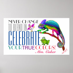 Diversiteit Aanvaardbaar Poster voor aanmoediging