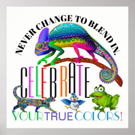 Diversiteit Aanvaardbaar Poster voor aanmoediging