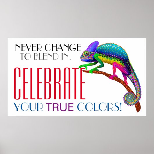 Diversiteit Aanvaardbaar Poster voor aanmoediging (Voorkant)