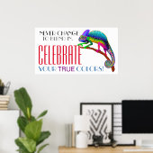 Diversiteit Aanvaardbaar Poster voor aanmoediging (Thuiskantoor)