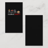 Diversiteit barbecue Meat Smoker Quote vieren Visitekaartje (Voorkant / Achterkant)