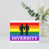Diversiteit Briefkaart (Staand voorkant)