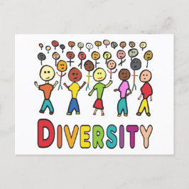 Diversiteit Briefkaart