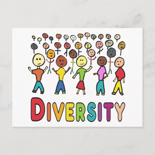Diversiteit Briefkaart (Voorkant)