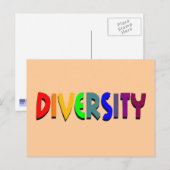 Diversiteit Briefkaart (Voorkant / Achterkant)