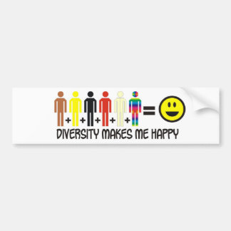 Diversiteit Bumpersticker