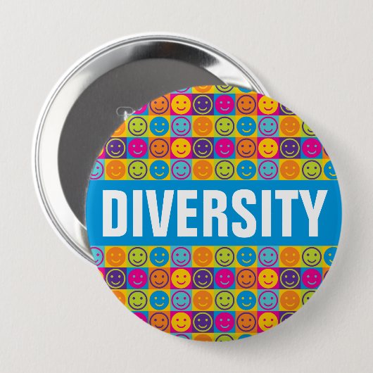 DIVERSITEIT Button mensenrechten (Voorkant /achterkant)