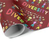 Diversiteit Cadeaupapier (Rol Hoek)