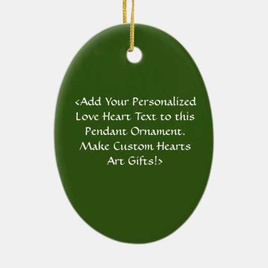 Diversiteit DEI Hearts Holiday Gift Ornament (Achterkant)