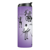 Diversiteit Design Archery Tumbler Thermosbeker (Gedraaid links)