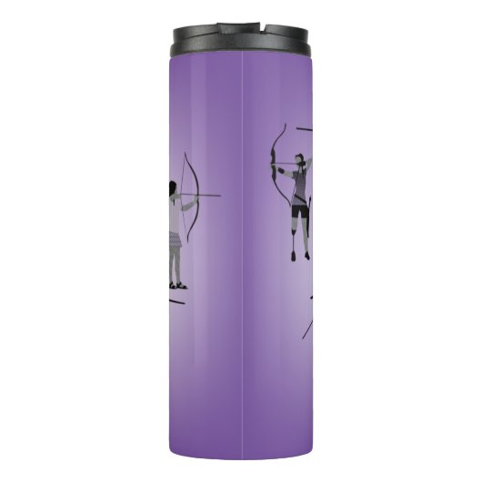 Diversiteit Design Archery Tumbler Thermosbeker (Achterkant)