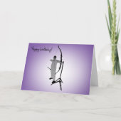 Diversiteit Design Boy Curvy Blind Archer Kaart (Voorkant)