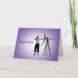Diversiteit Design Girl Blind Archer Kaart