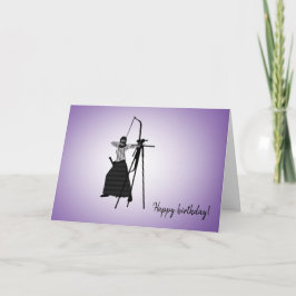 Diversiteit Design Muslim Girl Blind Archer Kaart
