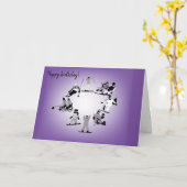 Diversiteit Design Wintersportdag Kaart (Gele Bloem)