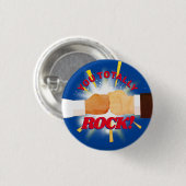 Diversiteit eerste bump werknemer recognition awar ronde button 3,2 cm (Voorkant /achterkant)