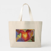 Diversiteit, eigen vermogen en integratie-DEI-Canv Grote Tote Bag (Achterkant)