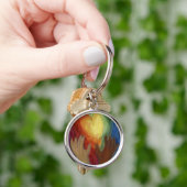 Diversiteit, eigen vermogen & inclusief DEI-Sleute Sleutelhanger (Hand)