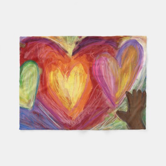 Diversiteit, eigen vermogen, inclusief rugleuning fleece deken (Voorkant (Horizontaal))