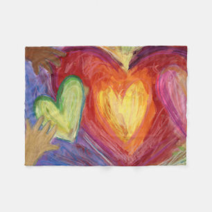 Diversiteit, eigen vermogen, inclusief rugleuning fleece deken