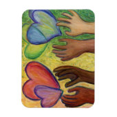 Diversiteit, Eigen vermogen & Inclusion (DEI) Frid Magneet (Verticaal)