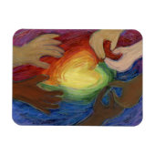 Diversiteit, Eigen vermogen & Inclusion (DEI) Frid Magneet (Horizontaal)