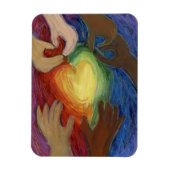 Diversiteit, Eigen vermogen & Inclusion (DEI) Frid Magneet (Verticaal)