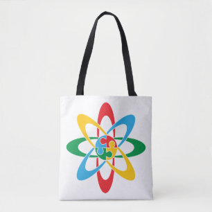 Diversiteit en inclusie/bewustwording van autisme tote bag