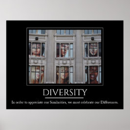Diversiteit en inclusie Poster Herziening II