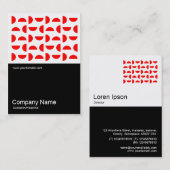 Diversiteit en uniformiteit 02 visitekaartje (Voorkant / Achterkant)