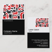 Diversiteit en uniformiteit 04 visitekaartje (Voorkant / Achterkant)