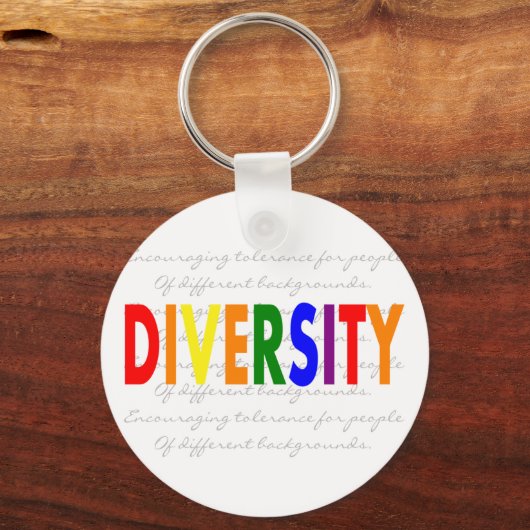 DIVERSITEIT, Gay Lesbian Sleutelhanger (Voorkant)