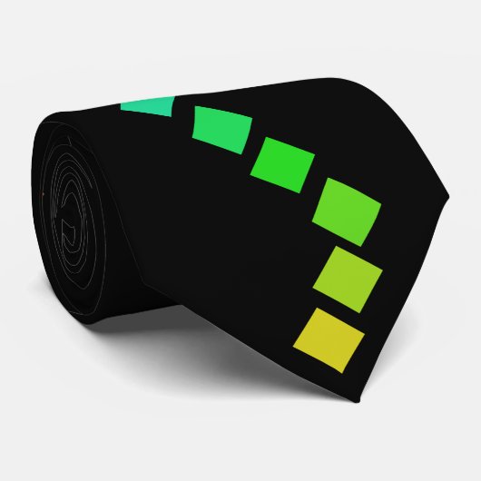 Diversiteit Gay Pride LGBT Rainbow Mannen Stropdas (Opgerold)