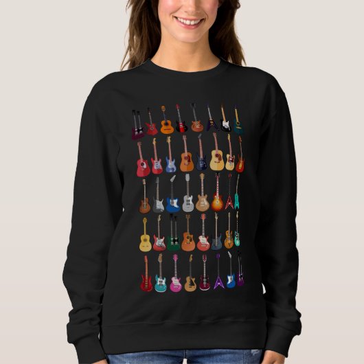 Diversiteit Guitar Shirt Guitar Lover Muziek voor  (Voorkant)