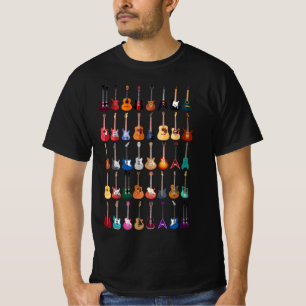 Diversiteit Guitar Shirt Guitar Lover Muziek voor 