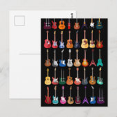 Diversiteit Guitar Shirt Guitar Lover Muziek voor  Briefkaart (Voorkant / Achterkant)