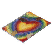 Diversiteit Hands Love Art Journal Notitieboek (Linkerzijde)