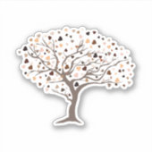 Diversiteit Hoorzittingen Boom Huid Tonen Eén mens Sticker (Voorkant)