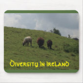 Diversiteit in Ierland Mousepad Irish Muismat (Voorkant)