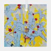 Diversiteit, inclusie en community-Glass Ornament (Achterkant)