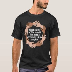 Diversiteit Inclusie Gelijkheid Eenheid Inspireren T-shirt