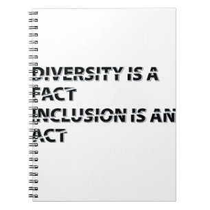 Diversiteit is a fact incluis is an act 1 notitieboek