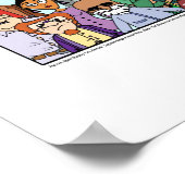 Diversiteit is Cool poster! Poster (Hoek)