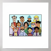 Diversiteit is Cool poster! Poster (Voorkant)