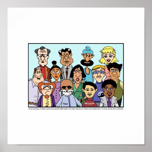 Diversiteit is Cool poster! Poster (Voorkant)