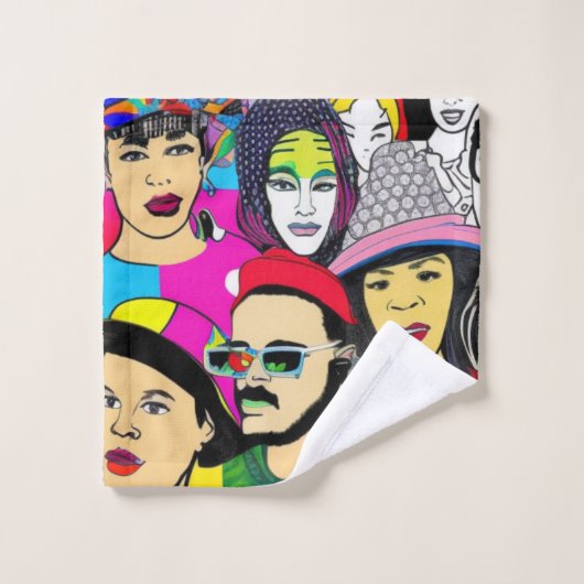 Diversiteit is Fun Bad Handdoek (Wasdoekje)