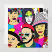 Diversiteit is Fun Feestdagenkaart (Voorkant / Achterkant)