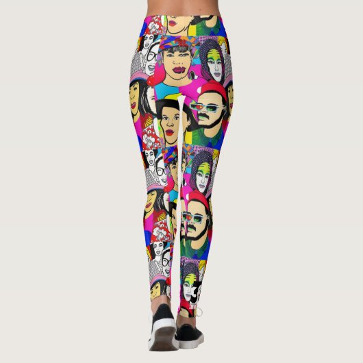 Diversiteit is Fun Leggings (Achterkant)