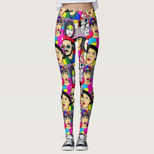 Diversiteit is Fun Leggings (Voorkant)