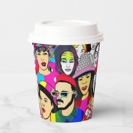 Diversiteit is Fun Papieren Bekers (Links)